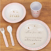 Load image into Gallery viewer, 5 Piece Baby Tableware Set - Pink