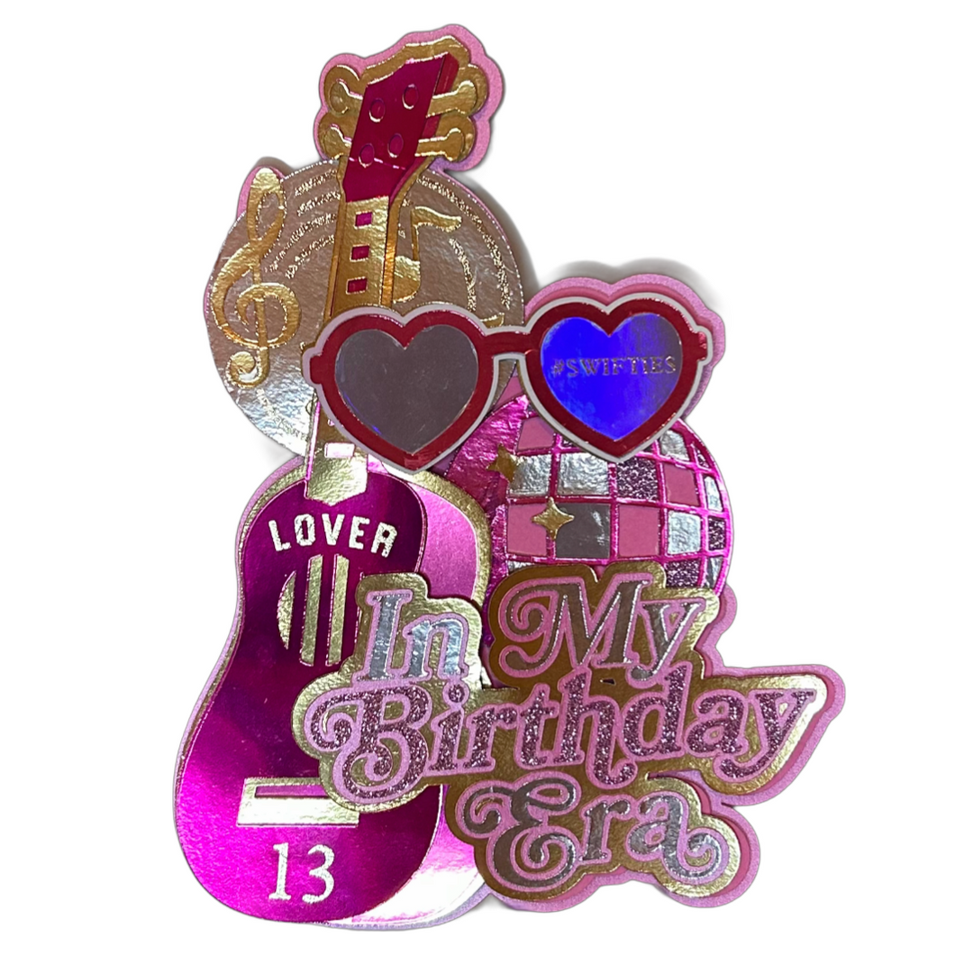 SWIFTIE (Taylor Swift) In my Birthday Era Extra Large Cake Topper.